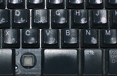 使わないボタンを除去したキーボード