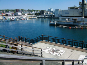 小田原・早川港の風景