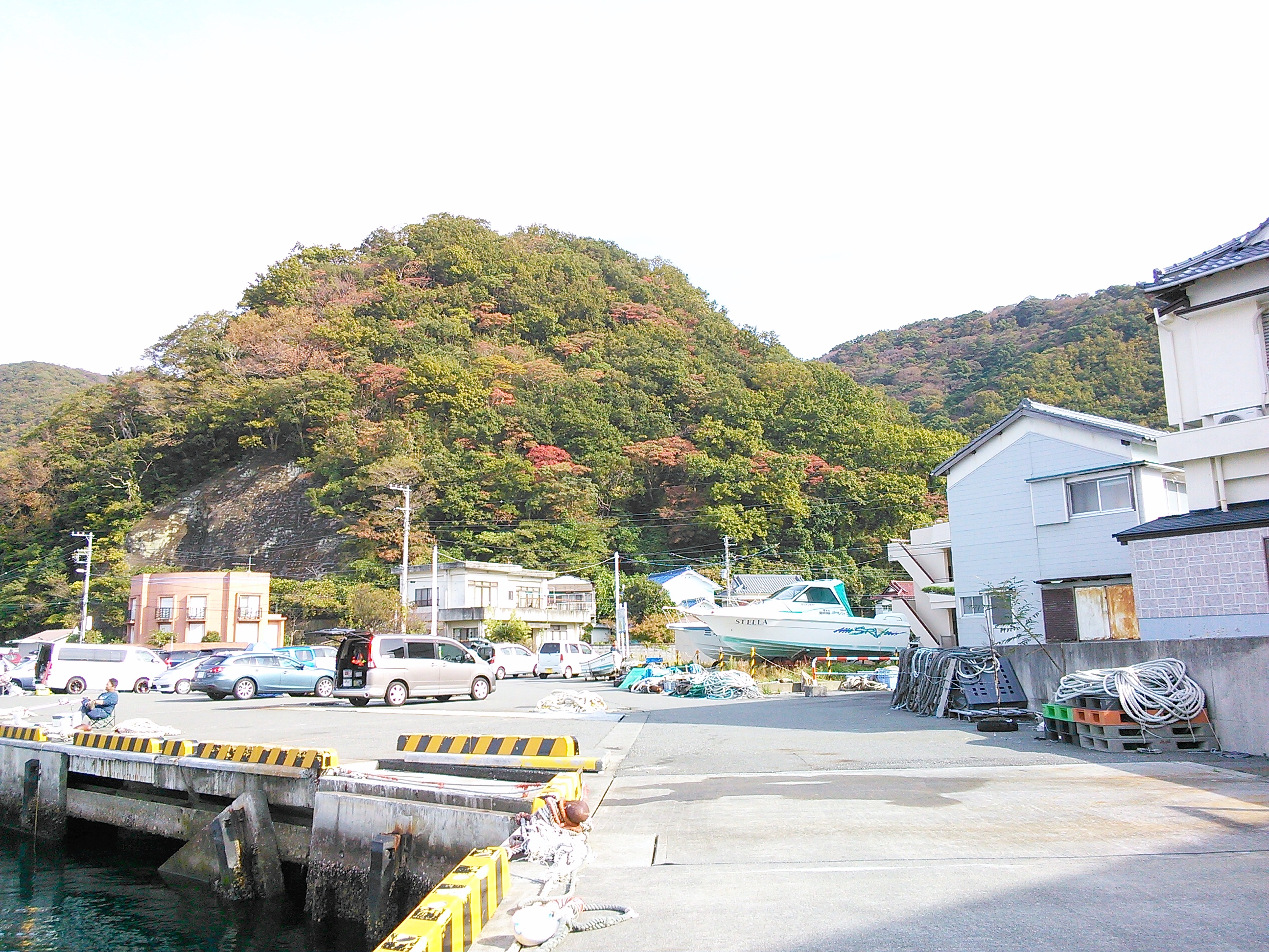 西伊豆・戸田港の景色