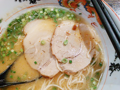 ラーメン暖暮のラーメンのチャーシュー