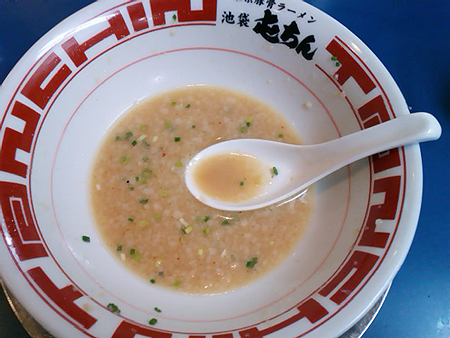 屯ちんのラーメンを完食