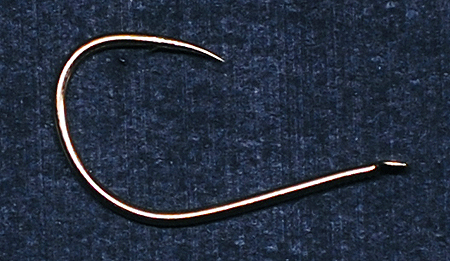 がまかつの根魚専用ハリ・ガシラ鈎 11号のハリ形状