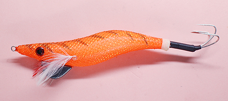 マルシン漁具のタコ餌木「オクトパスタップ」のボディー形状